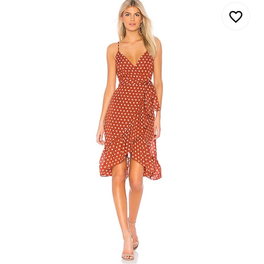 JOA Red Polka Dot Sundress Sundress
